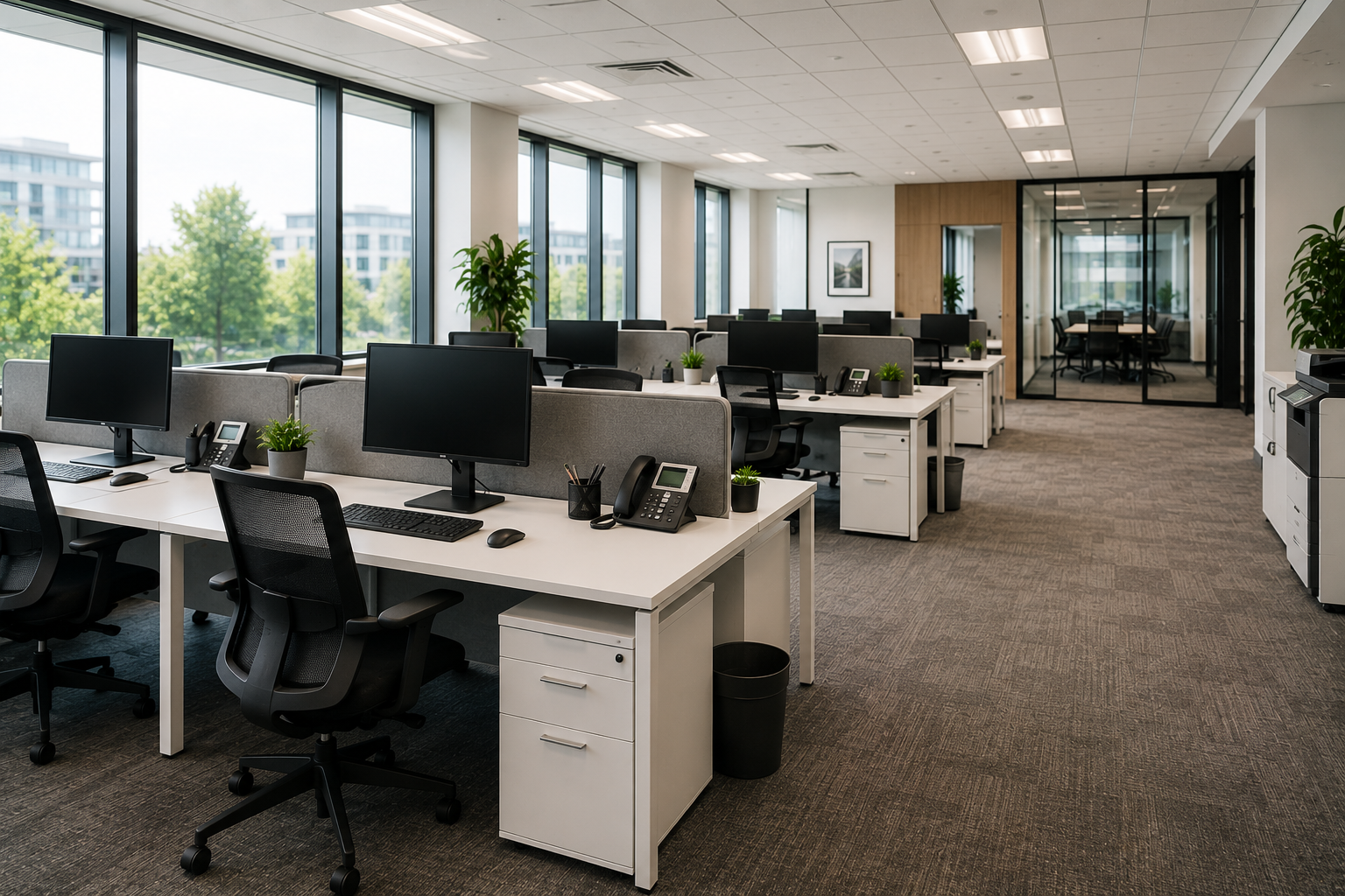 Nettoyage de bureaux
